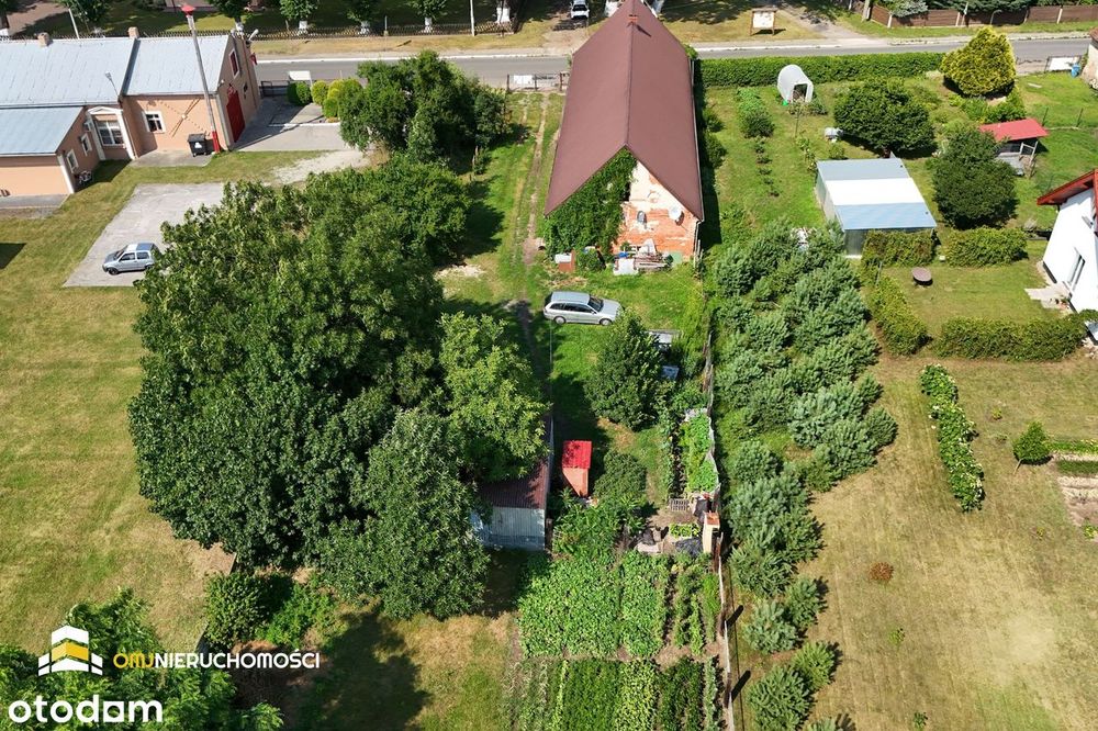 Dom na dużej działce 1687 m²/Miłocice, gm. Jelcz-Laskowice/ do remontu