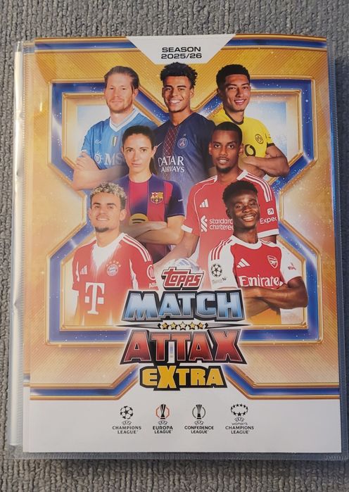 Lote de Cartas Match Attax Extra 2025-26