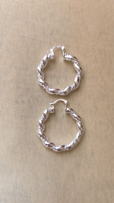 Сережки великі 925 проба, Китай