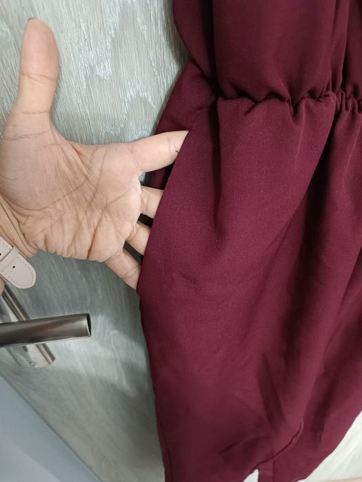 Kombinezon burgundowy M