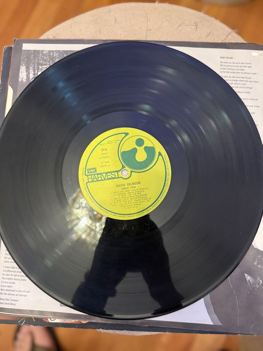 Vinil David Gilmour – About Face (1984, Original / EMI-VC Portugal)