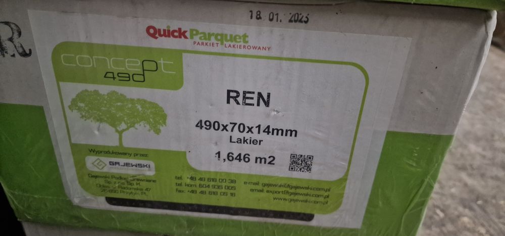 Parkiet Gajewski Ren 6,5m2