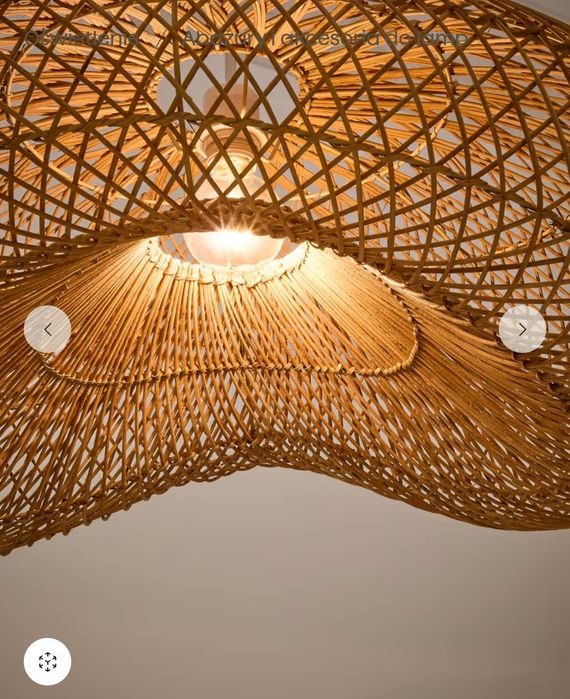 Abażur rattanowy Kave Home