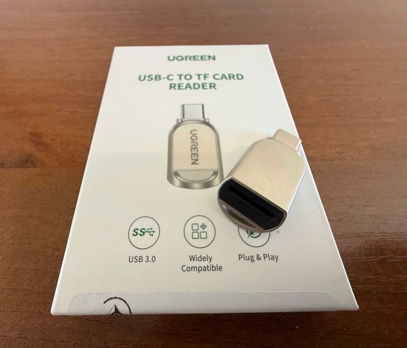 Кардрідер для microSD Ugreen CM331 USB-C to TF Card Reader