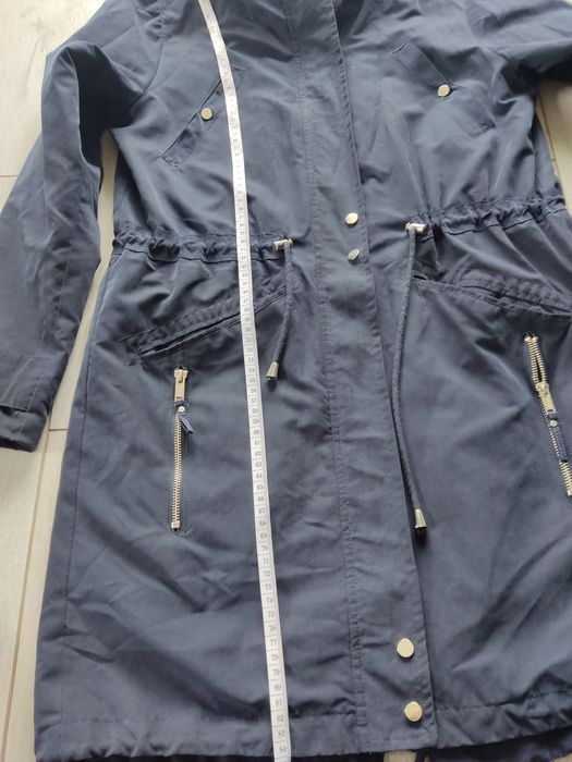 Granatowa parka house