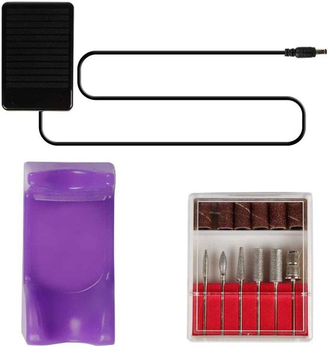 Broca de unhas micromotor 30.000 rpm (dourado) - novo