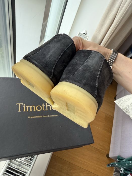 Чоловічі лофери Timoteus 45р на 30 см темно-сині