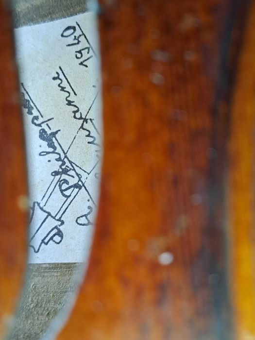 Szwajcarskie skrzypce lutnicze