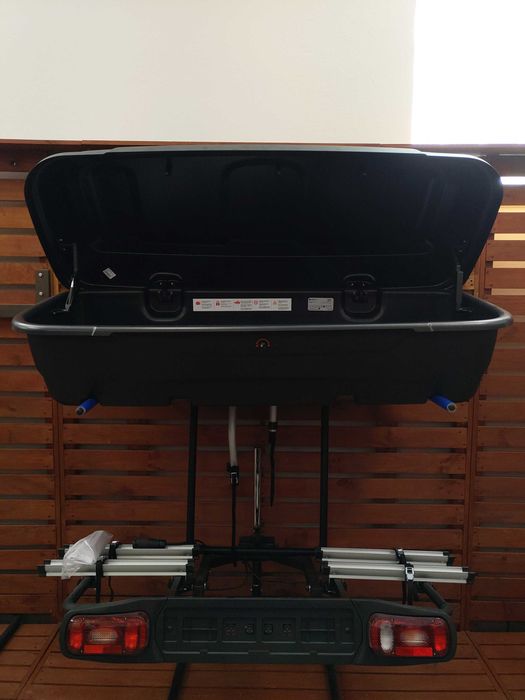 Box na hak Inter Pack Re-cargo (platforma + box+ adapter na 2 rowery)