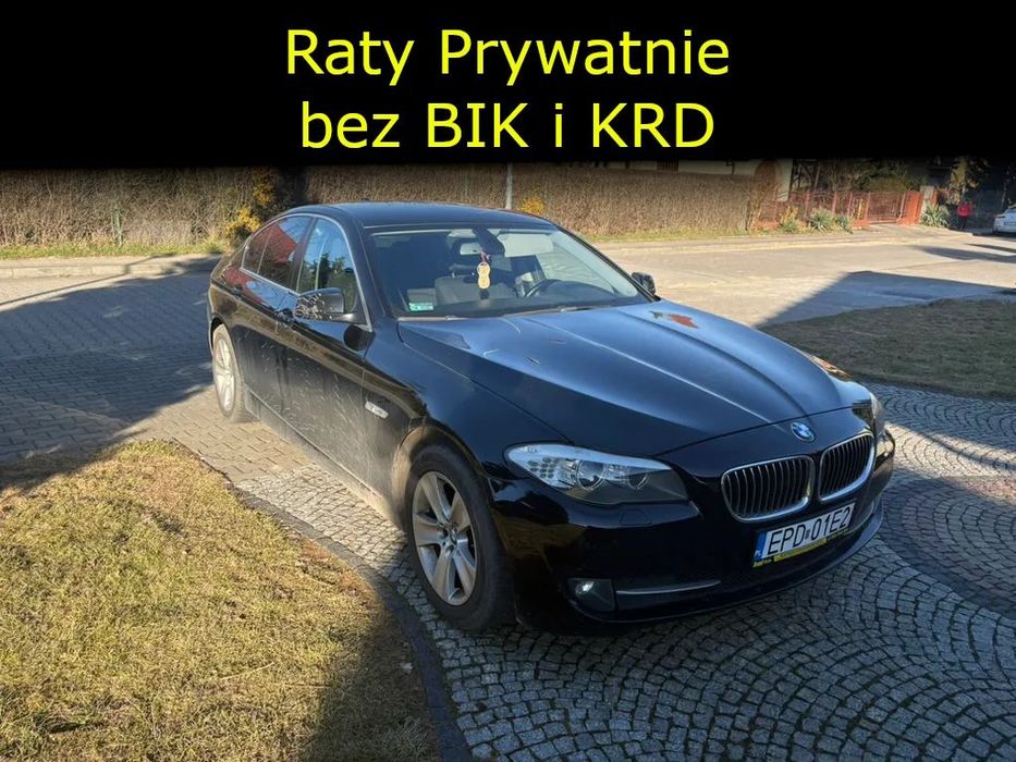 BMW Seria 5 Raty Prywatnie Stan Bardzo Dobry po  wymianie silnika pełnym serwisie