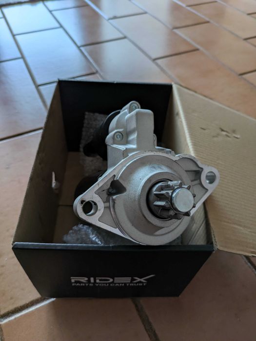 Motor de arranque Ridex 2S0749 para motores TDI VAG VW SEAT SKODA AUDI