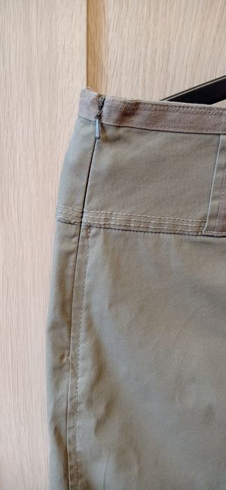 Esprit spódniczka do kolan w kolorze khaki, r. 38