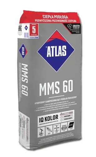 ATLAS MMS 60 hybrydowy, samopoziomujący podkład podłogowy 25kg
