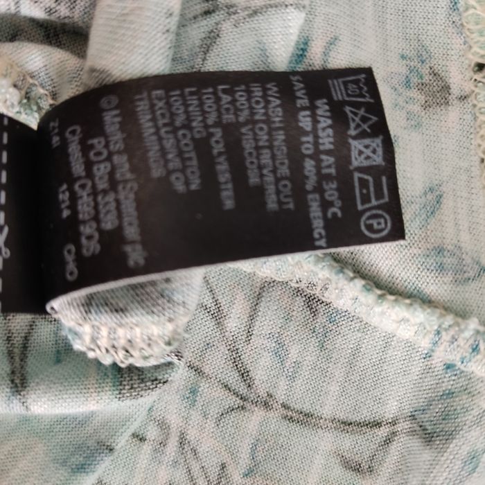 Marks & Spencer Indigo collection sukienka z viskozy 42/44