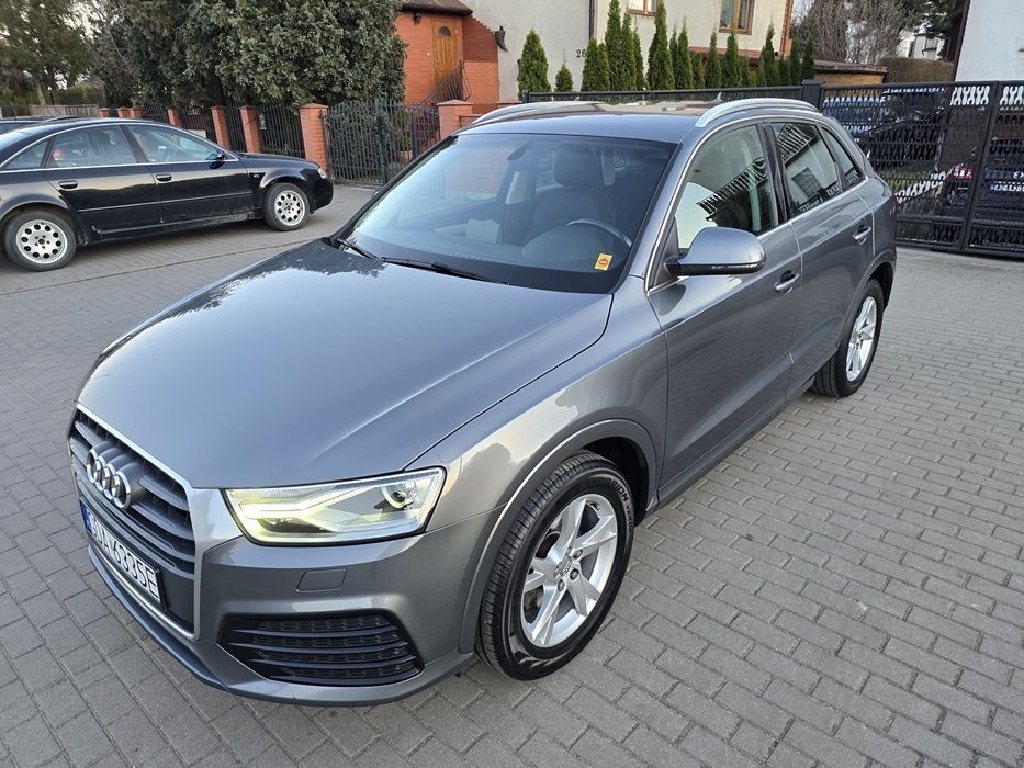 Audi Q3 1 właściciel, serwis ASO do końca