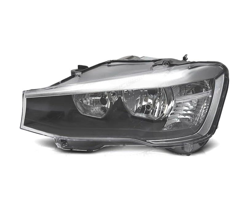 FAROL ESQ BMW X3 F25 14-17 PRETO