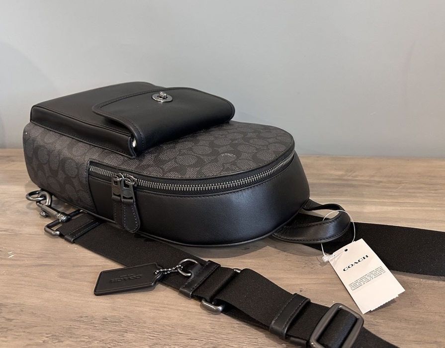 COACH Turnlock Sling мужская сумка слинг чоловіча сумочка оригінал