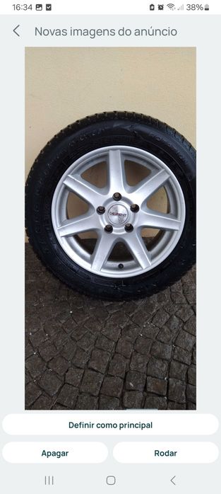 Jantes  16 com pneus 5×120