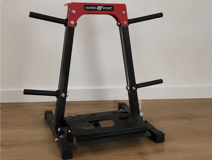Suporte para Pesos e Barras de Musculação