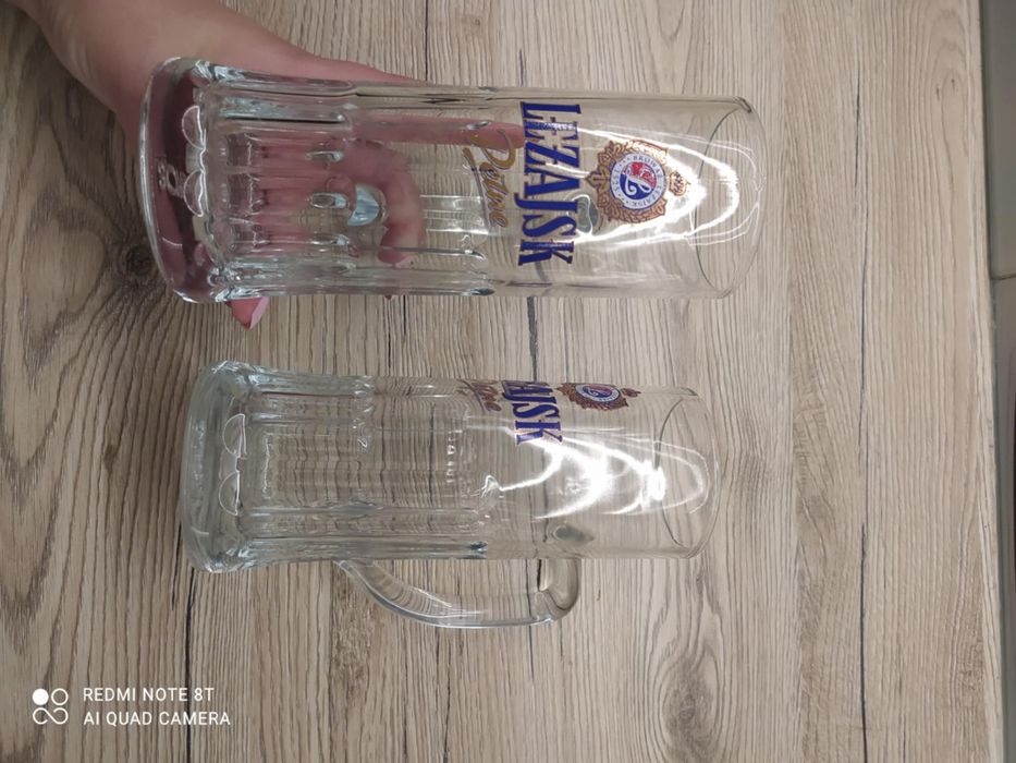 Zestaw dwa kufle na piwo