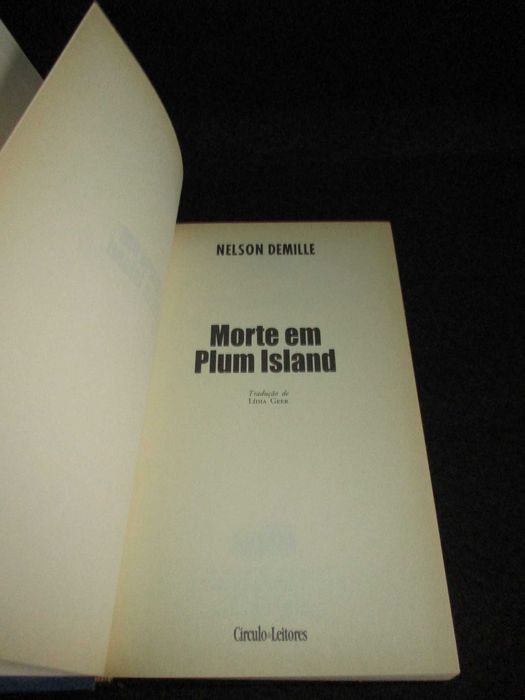 Livro Regresso do Inferno Nelson Demille Círculo de Leitores Capa dura