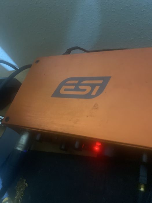 Kit home studio rode nt1A , interface esi, fones audio technica