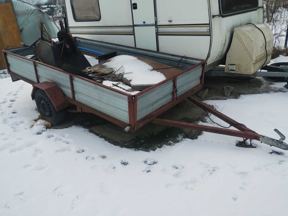 Przyczepka samochodowa lekka kat B