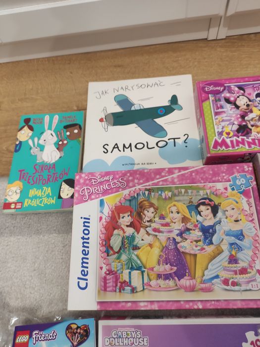 Zestaw zabawek - LEGO, planszówki  (część z nich NOWA)