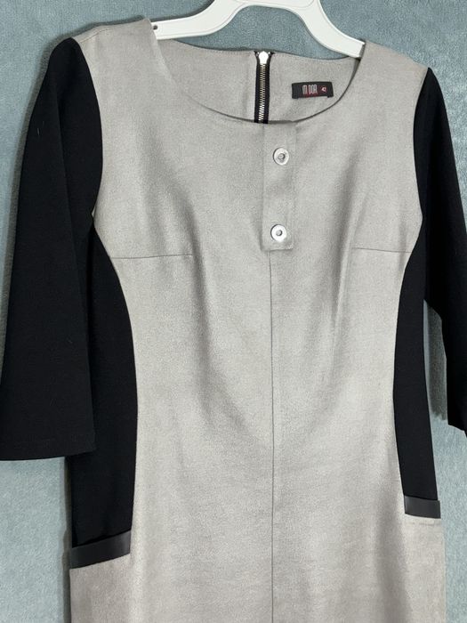 Elegancka sukienka a’la zamszowa Midori