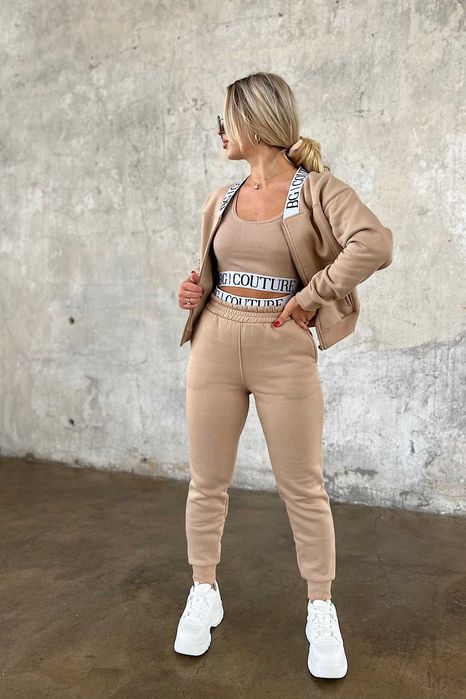 Komplet dresowy Popstar beżowy Brandenburg S