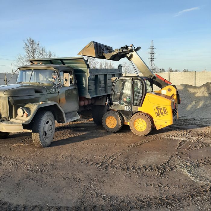 Песок карьерный мытый сеяний Щебень Отсев Вывоз мусора Пісок доставка