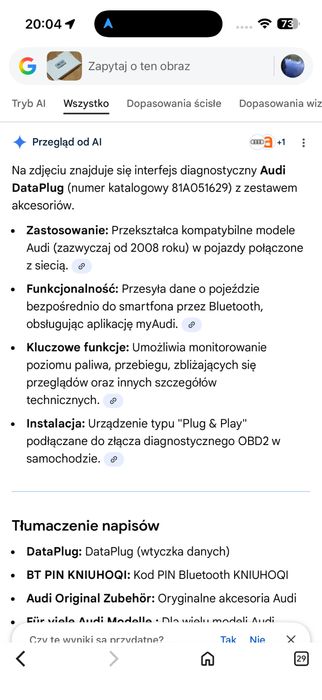 Interfejs audi DataPlug