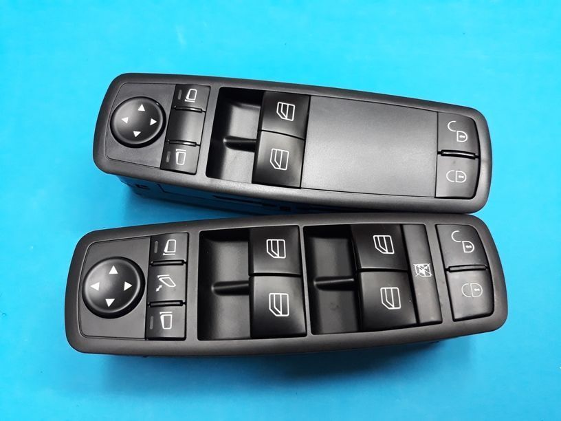 Comando botão vidros Mercedes Classe A B W169 e W245 A1698206610 e A1688206710