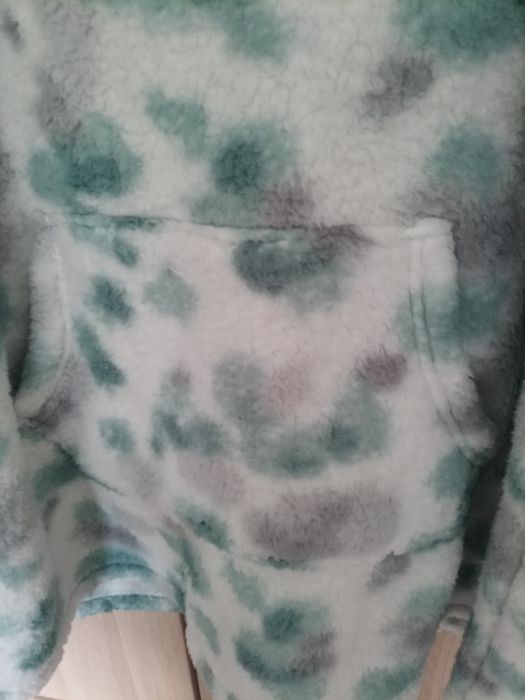 Długa bluza sukienka typu snuddie duża XL/XXL odzież dla puszystych