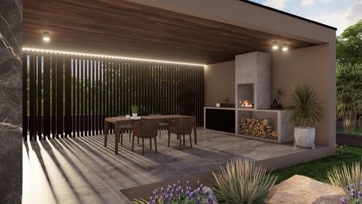 Casa terrea em estrutura com boa esposiçao solar