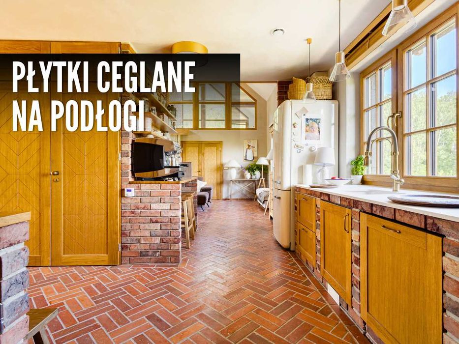 Płytki z cegły na podłogę, płytki z naturalnej cegły, szybka wysyłka!