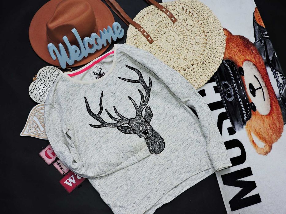 Next bluza bawełna jelonek S