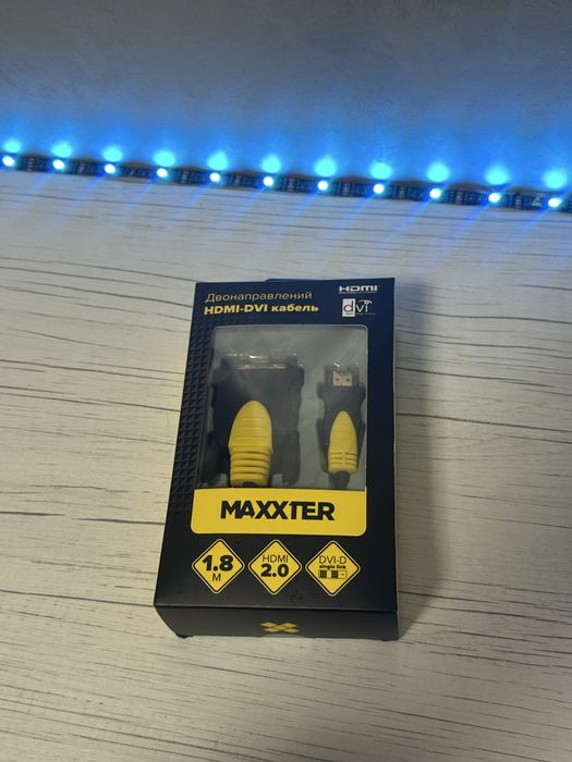 Продаю HDMI–DVI кабель (High Speed) у новому стані.