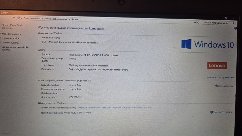 Lenovo IdeaPad 100s – czerwony, Windows 10, działa
