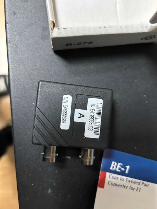 Conversor E1 
Coax to Twisted Pair Converter for E1(BE-1)