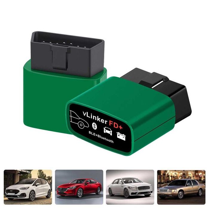 vLinker FD+ BLE/Bluetooth 4.0 (iOS/PC/Android) или FD 3.0 FORScan OBD