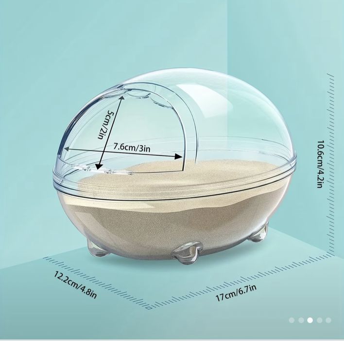 Ванна купалка для хомʼяка