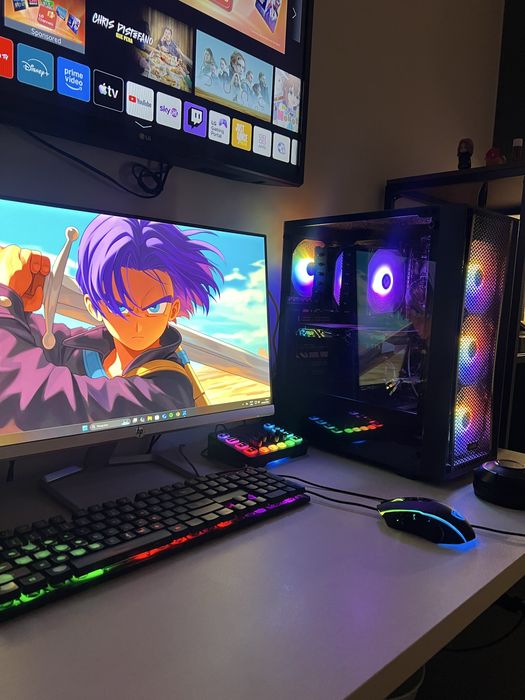 PC gamer COMPLETO (Oportunidade) RTX 4060 8GB , RYZEN 7 5800X 32GB RAM