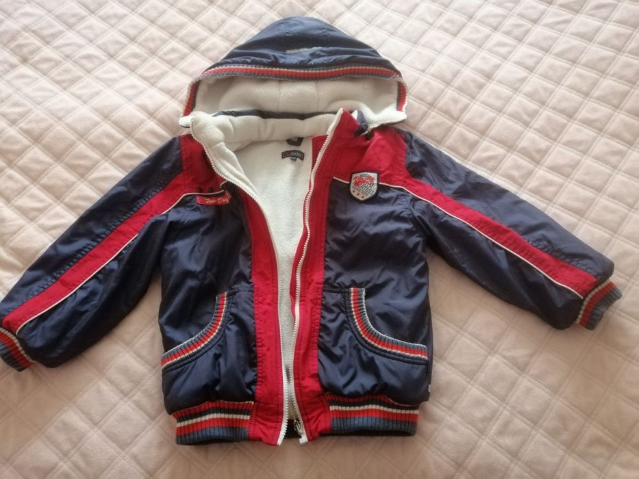 Зимова дитяча куртка на флісі Mmdadak