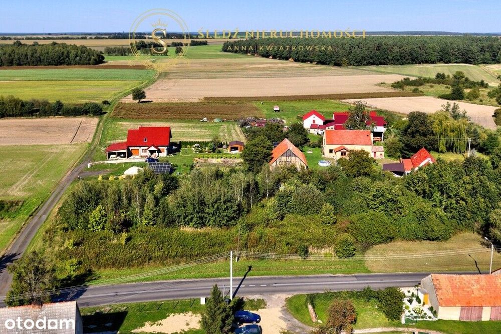 Działka Budowlana + Własny Park, 10 min od miasta