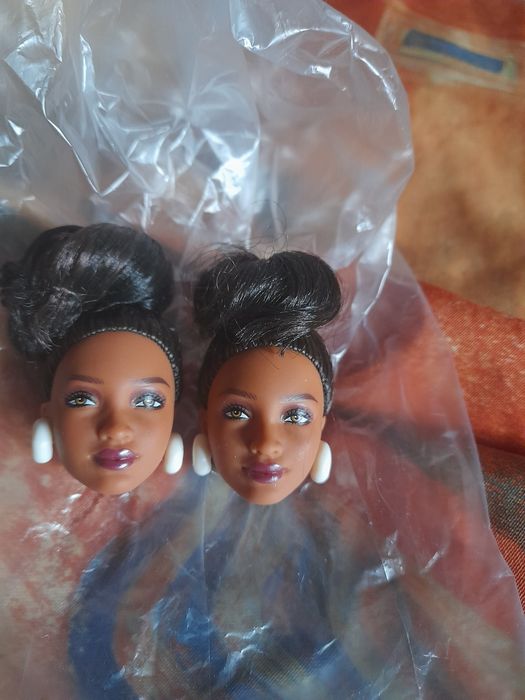Нові голови барбі mattel