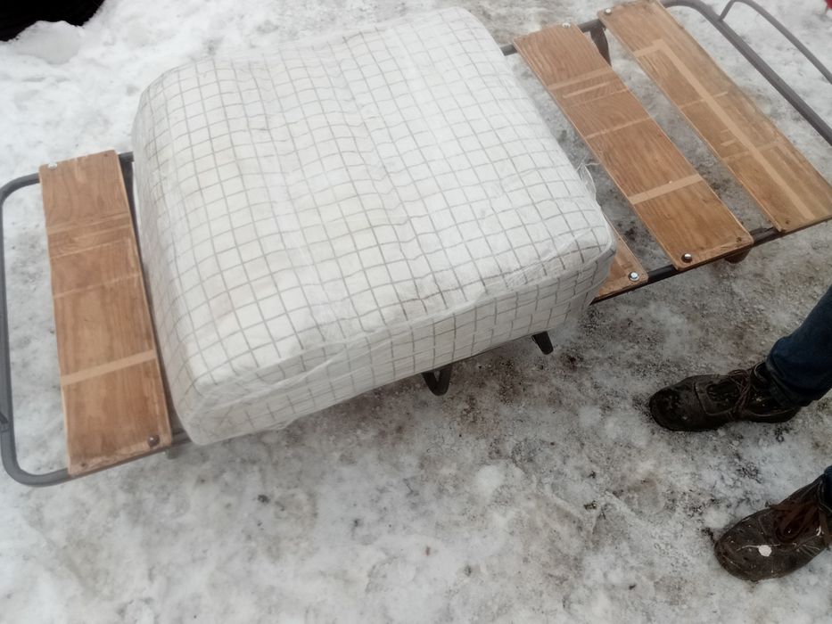 Łòzko turystyczne kempingowe biwakowe holenderka materac