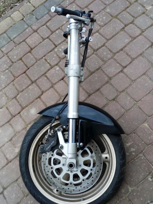 cafe racer zawieszenie lagi półki koło tarcze cały przód  komplet