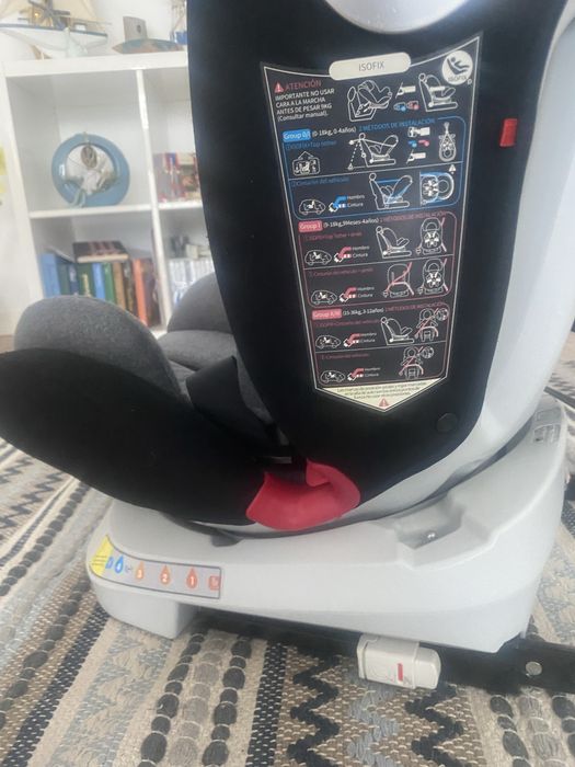 Cadeira auto Babify giratorio 360 com isofix