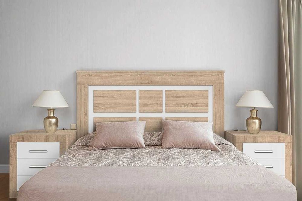 LIQUIDAÇÃON!! CAMA + 2 MESAS DE CABECEIRA + CABECEIRA